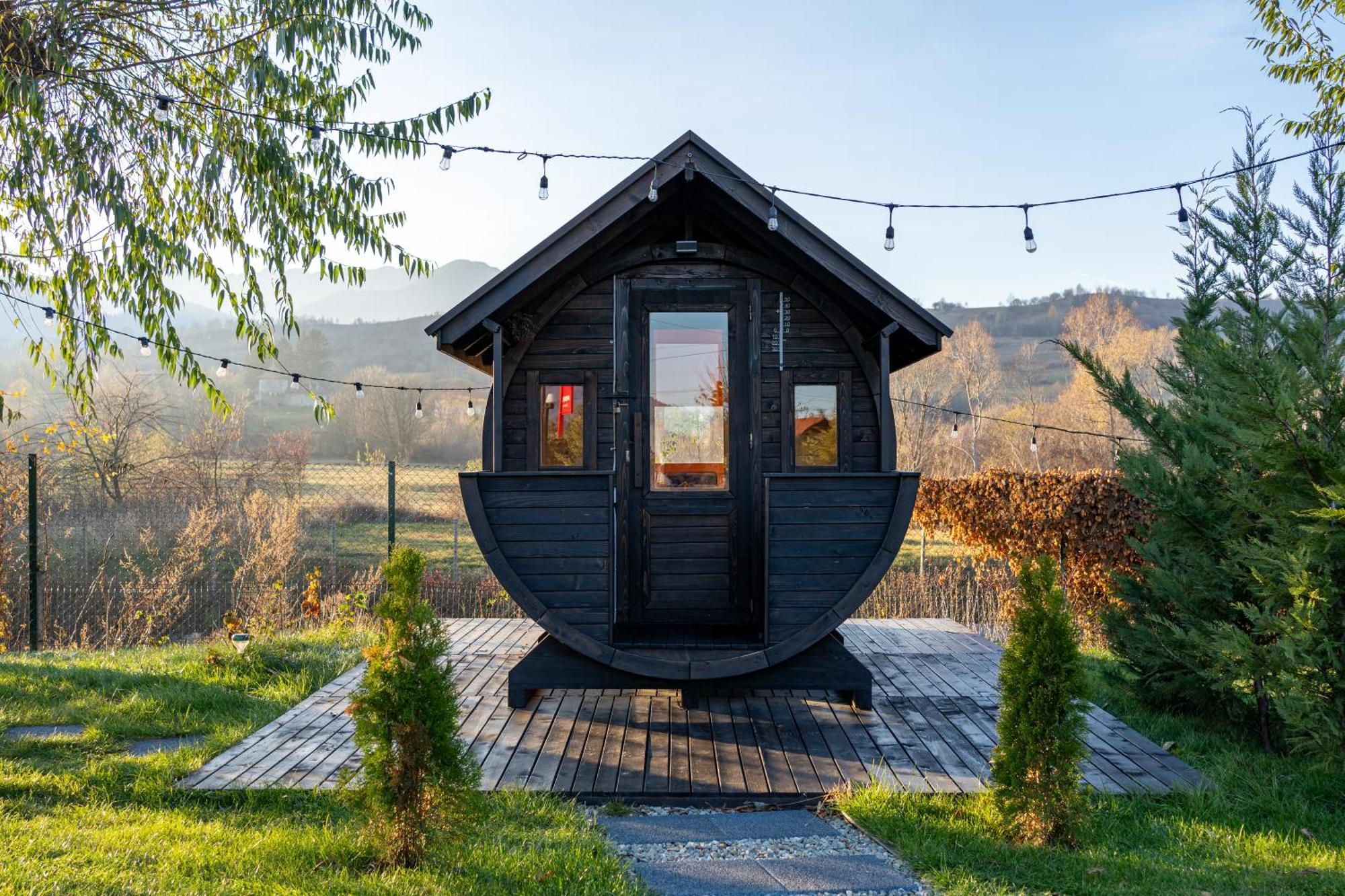 Glamp In Style Pods Resort Bran  Luaran gambar