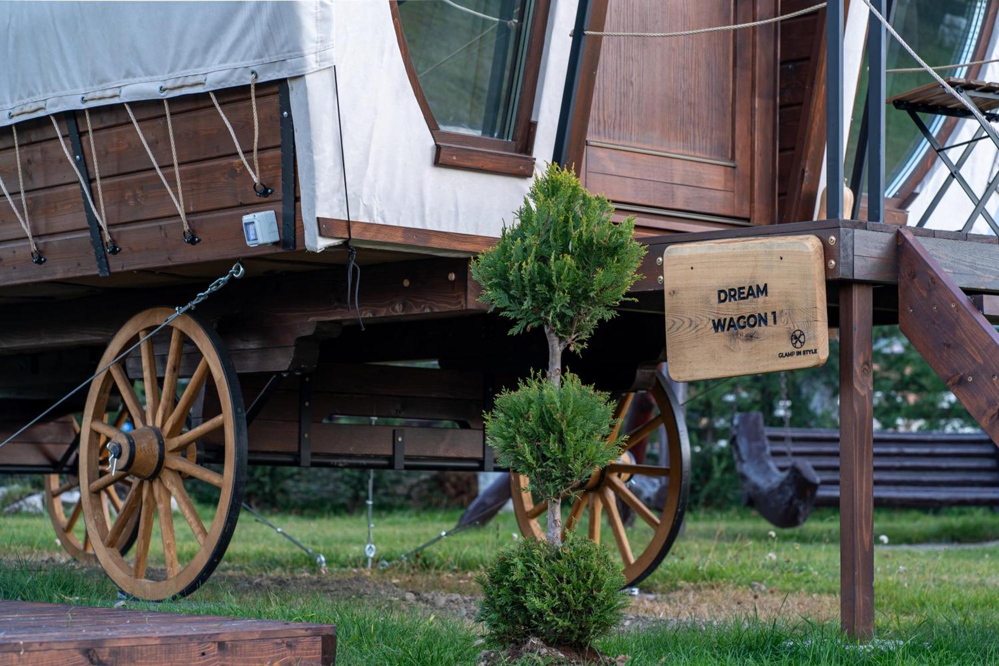 Glamp In Style Pods Resort Bran  Luaran gambar